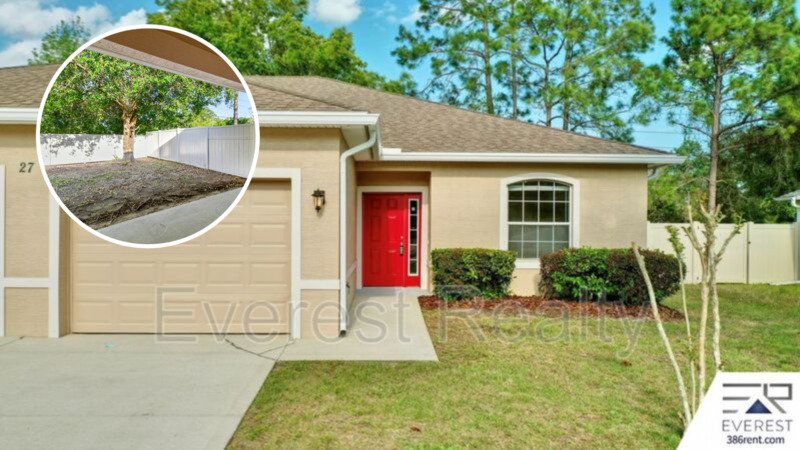 FULLY FENCED 3/2/2 TOWN HOME IN THE HEART OF PALM COAST property image