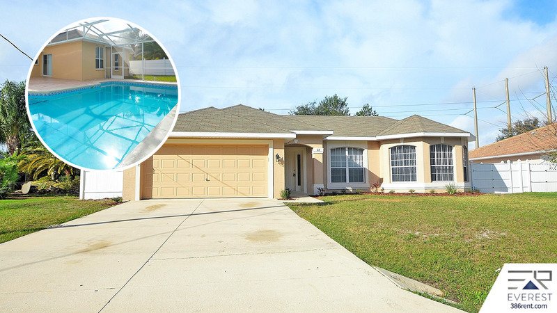 FULLY FENCED 3/2/2 POOL HOME IN DESIRABLE PALM HARBOR property image